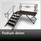 Podium delen