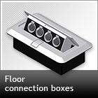 Floor connection boxes