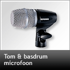Tom & Basdrum microfoon