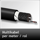 Multikabel per meter/op rol