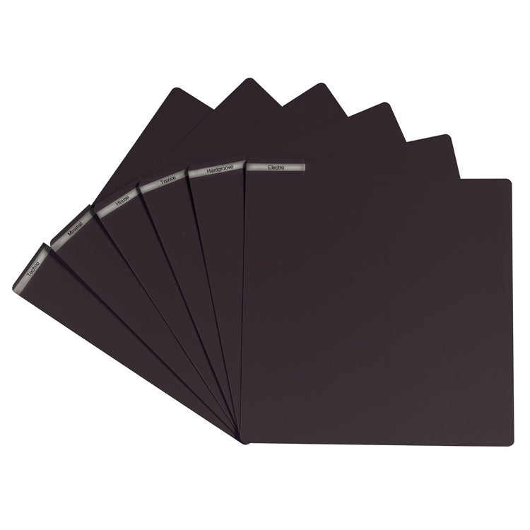  Glorious PVC Vinyl Divider zwart 