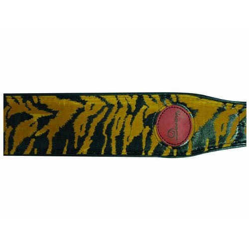 Dimavery Guitar Strap style 08 bruine gitaarband