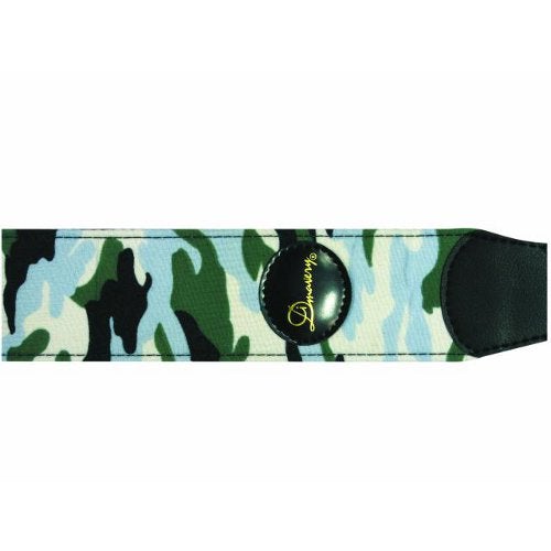 Dimavery Guitar Strap style 32 leger blauw gitaar band