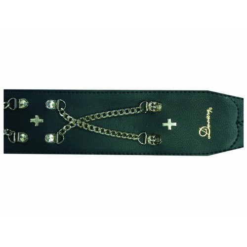 Dimavery Guitar Strap style 35 zwarte gitaar band