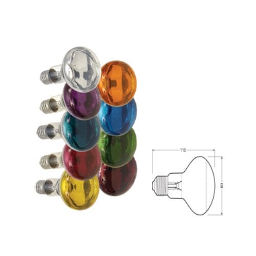 Lees meer... : Skytec Gekleurde R 80 Reflectorlamp Geel[op=op]