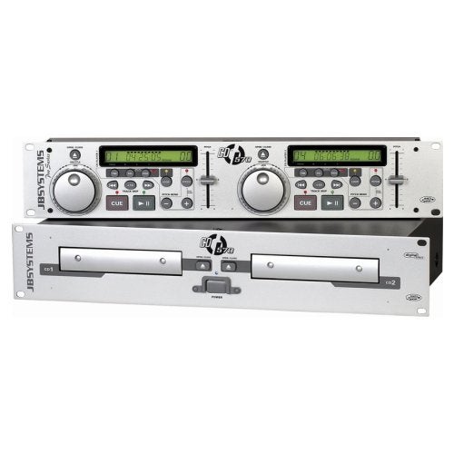 JB Systems CD 570 PRO dubbele CD speler zilver