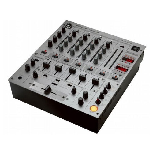  Pioneer DJM 600 zilver DJ mixer 