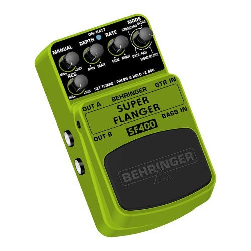 Lees meer... : Behringer Sf400 Flanger Effect Pedaal