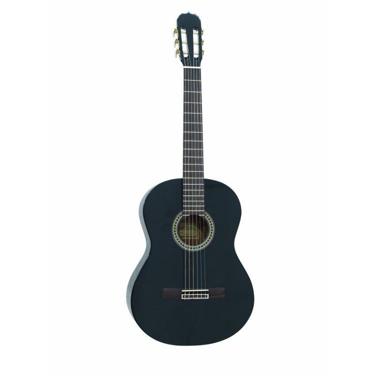 Dimavery AC 300 akoestische gitaar zwart