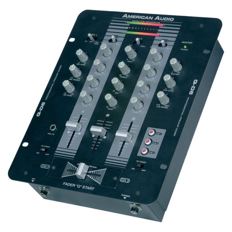 American Audio Q-D6 DJ mixer