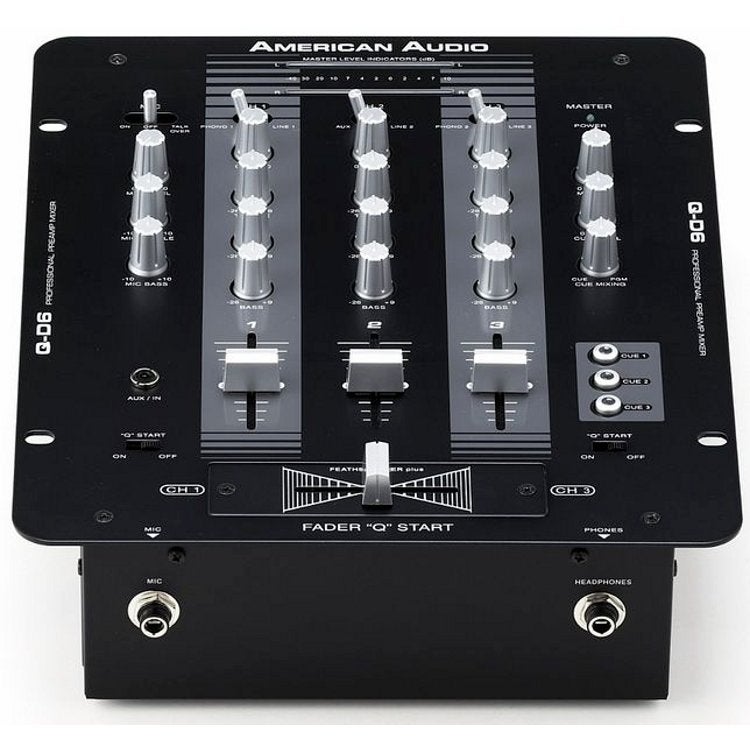 American Audio Q-D6 SRS DJ mixer