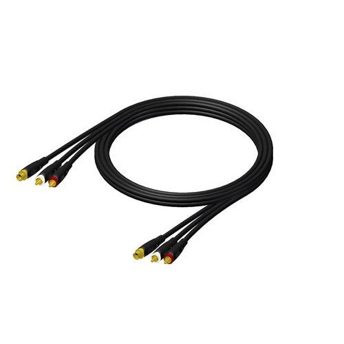 Lees meer... : Procab Cav130 Svhs 2x Rca Male Svhs 2x Rca Male 20.00 Meter.