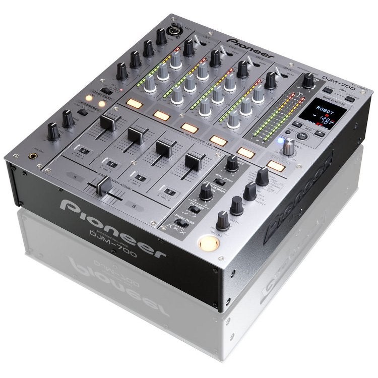 Pioneer DJM 700 digitale MIDI 4 kanaals DJ mixer zilver