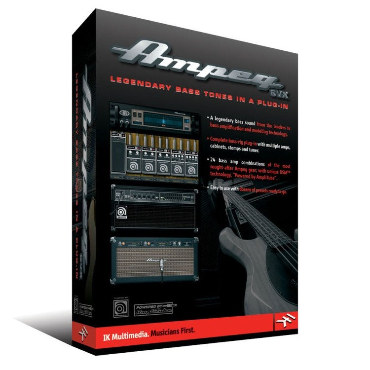 Ik Multimedia Amplitube Ampeg Svx Educatieve Versie