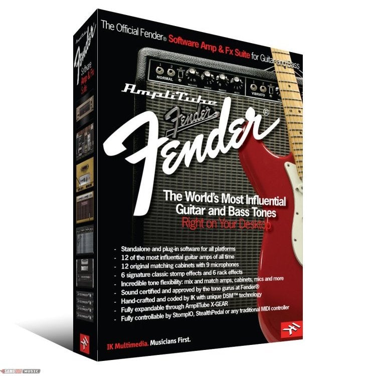 Ik Multimedia Amplitube Fender Educatieve Versie