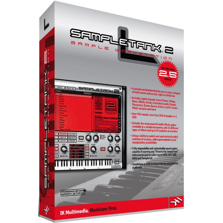 Ik Multimedia Sample Tank 2.5 L Educatieve Versie