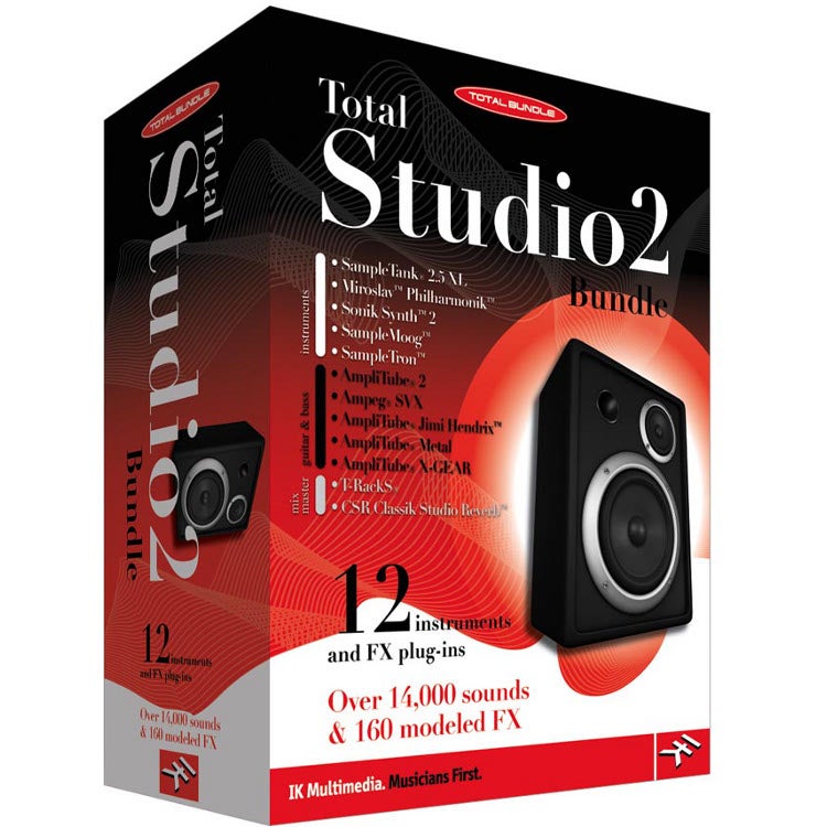 Ik Multimedia Total Studio 2 Bundle Educatieve Versie
