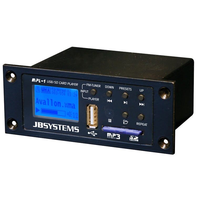 Lees meer... : Jb Systems Mpl 1 Media Player Voor Apl 15 Module