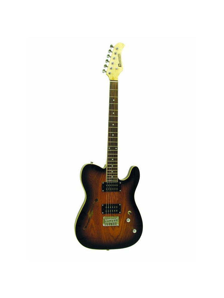 Dimavery JG 502 semi akoestische gitaar sunburst