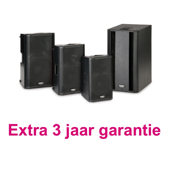 Lees meer... : Qsc 3 Jaar Garantie Verlenging Voor De Qsc K series