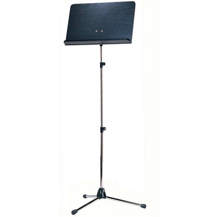 Lees meer... : K m 11842 Xxl Nikkelen Muziekstandaard Met Zwart Blad