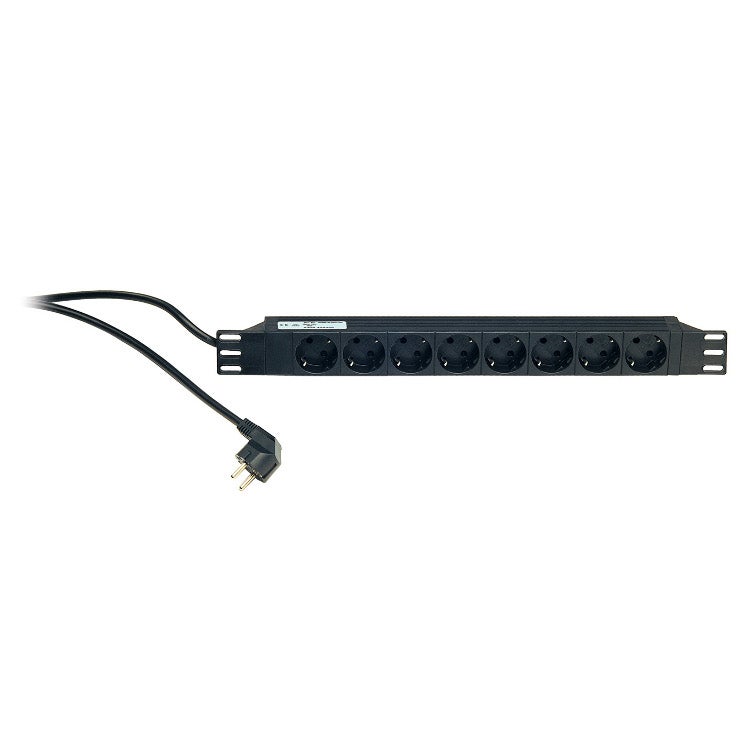 K M 28670 19 inch achtvoudige stekkerdoos