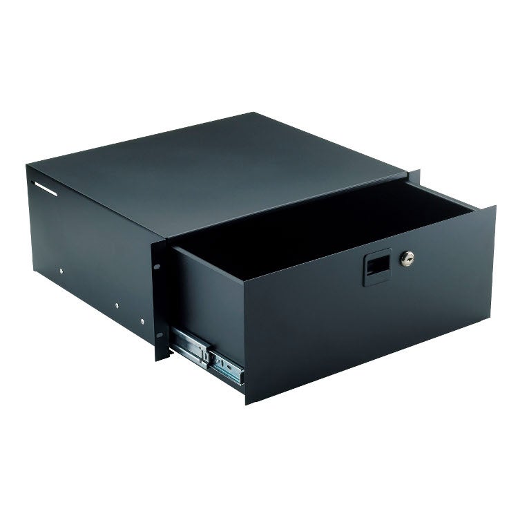 K M 49124 19 inch 4 HE racklade met slot