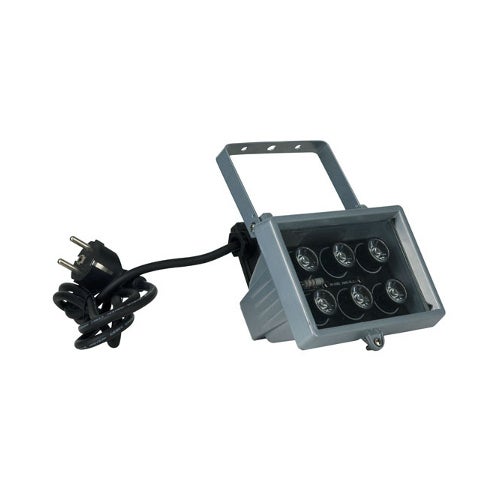 Lees meer... : Showtec Floodlight 6x 1w, 10 Graden Blauw