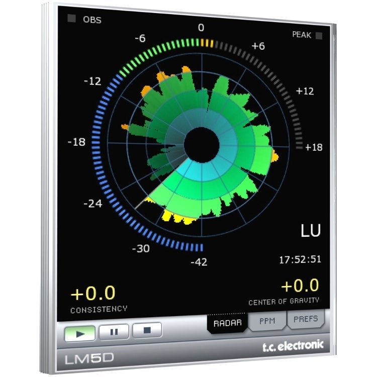 Lees meer... : Tc Electronic Lm5d Loundness Radar Voor Protools