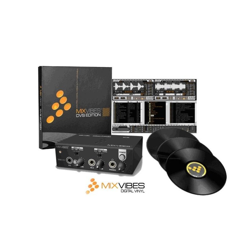  MixVibes DVS 7 pack DJ software/timecode 