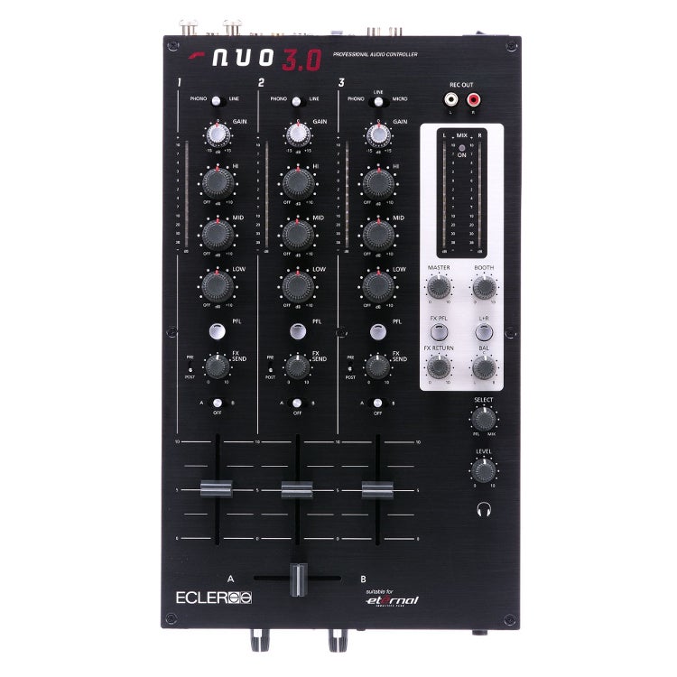 Ecler NUO 3.0 3 kanaals DJ mixer