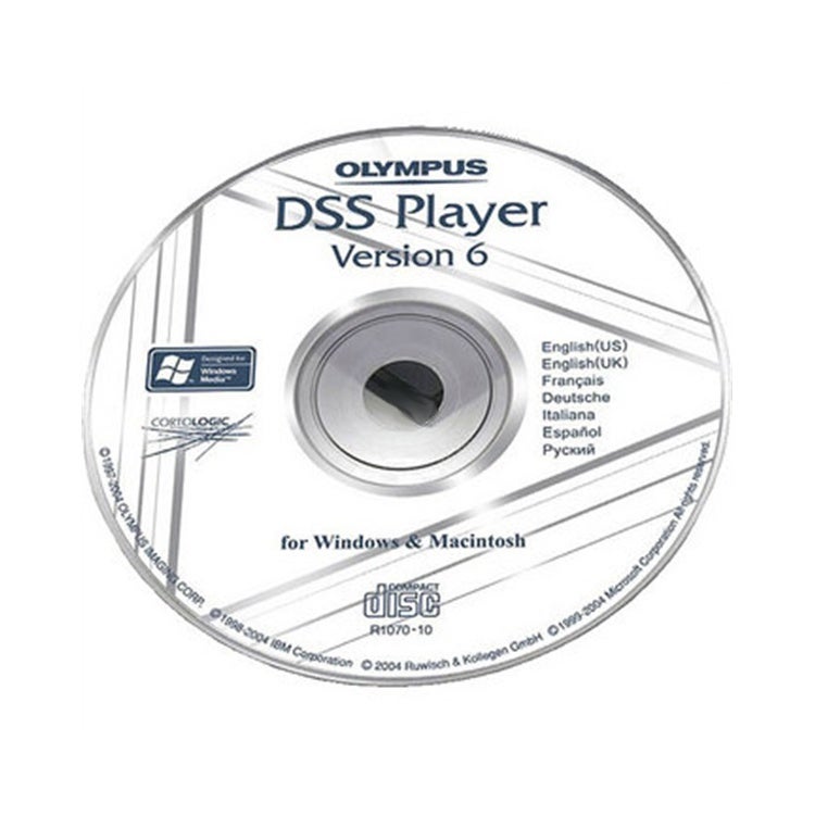 Olympus DSS Player losse CD rom