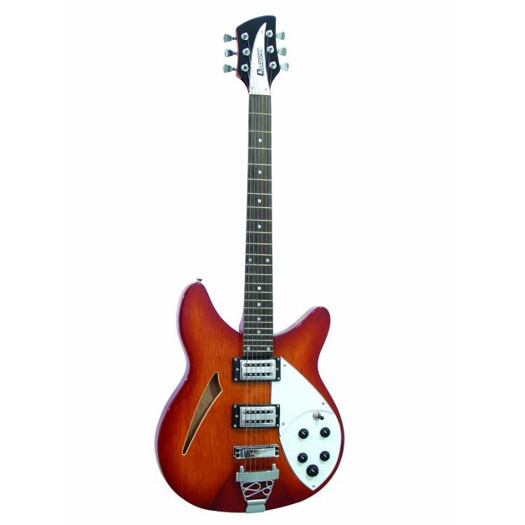 Dimavery RB 810 semi akoestische gitaar vuurgloed