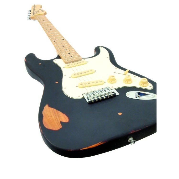 Lees meer... : Dimavery St 303 Elektrische Gitaar Vintage Zwart