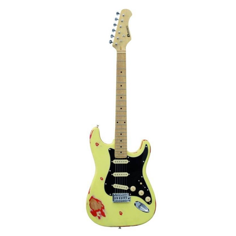 Lees meer... : Dimavery St 303 Elektrische Gitaar Vintage