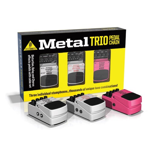 Lees meer... : Behringer Metal Trio Tpk985 Effectenset Voor Elektrisch Gitaar