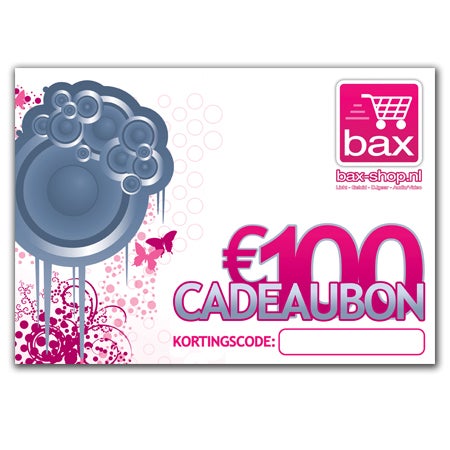 Bax cadeaubon E 100,