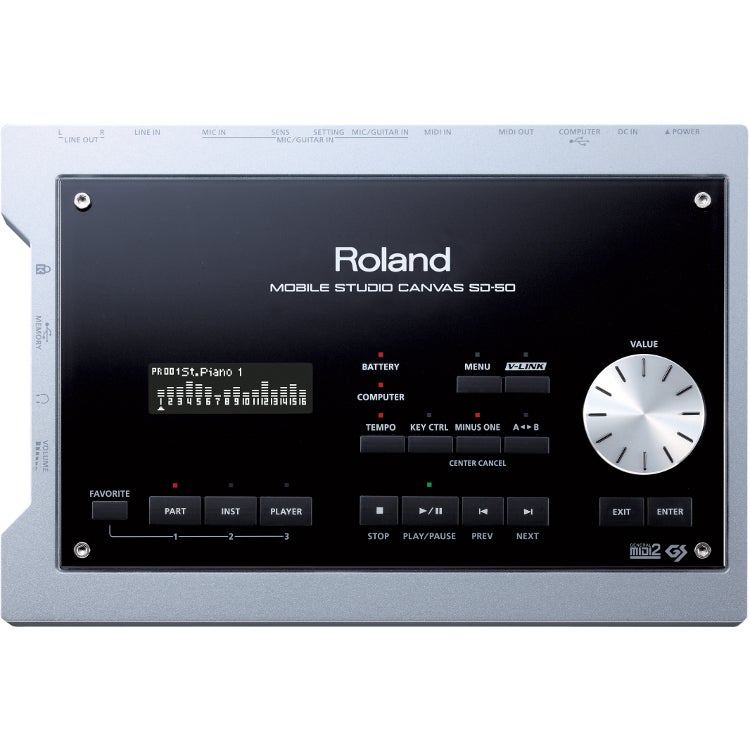 Lees meer... : Cakewalk Sd 50 Mobile Studio Canvas Soundmodule