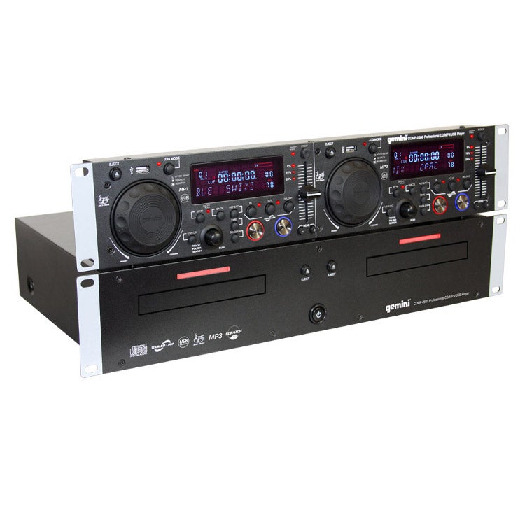 Gemini CDMP 2600 dubbele CD USB speler