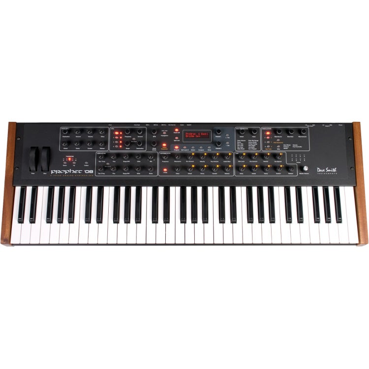 Lees meer... : Dave Smith Instruments Prophet 08 Synthesizer Keyboard
