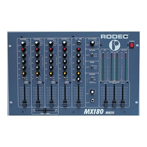 Lees meer... : Rodec Mx 180 Mk Iii Dj Installatie Mixer