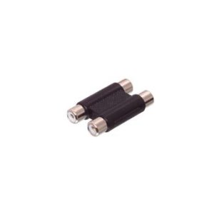 Adapter 2x RCA female 2x RCA female