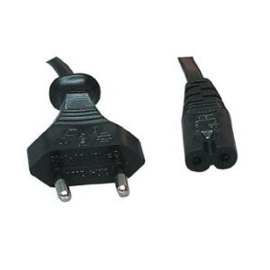 HD CABLE 704 euro powerkabel zwart 1,5 mtr
