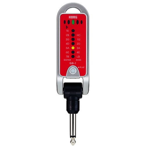 Lees meer... : Korg Pitchjack Rood Gitaar En Bas Tuner