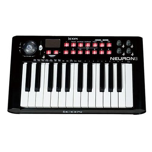 Icon Neuron 3 Midi Keyboard Zwart