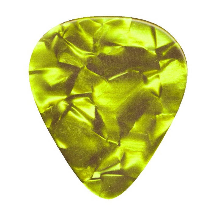 Lees meer... : Dimavery Plectrum 1.5 Mm Parel Effect Geelbruin