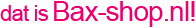 Dat is Bax-shop.nl!