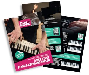 Bax Music Quick Start Piano & Keyboard Spelen