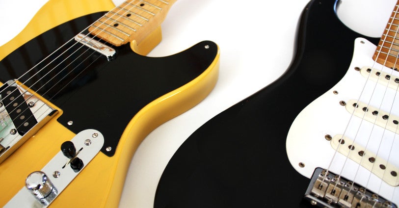 Fender vs. Gibson - Tele en Strat