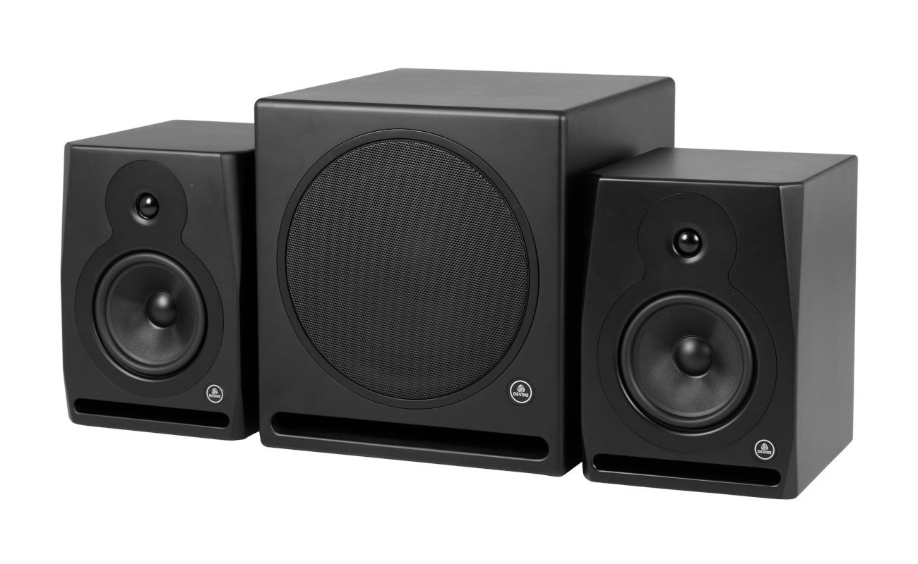 Review Devine RX-6A + Sub studiomonitoren